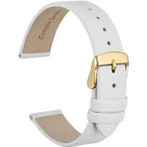 16mm leather watch strap