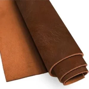 Buffalo leather fabric