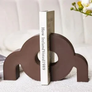Leather Bookends