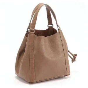 leather bucket bag