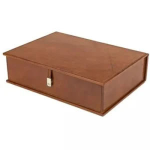 leather document box