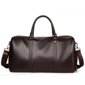 leather gym bag