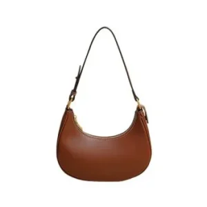 leather moon bag