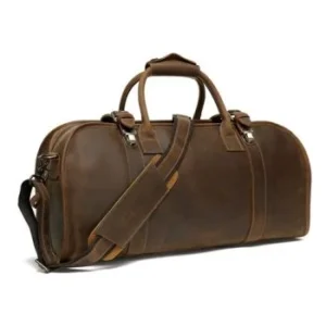 leather travel bag