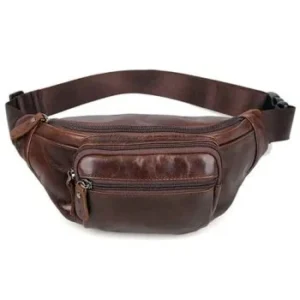 leather waist bag