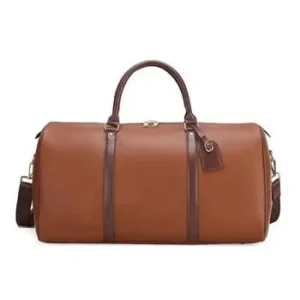 leather weekender bag
