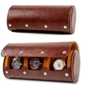 watch travel roll case